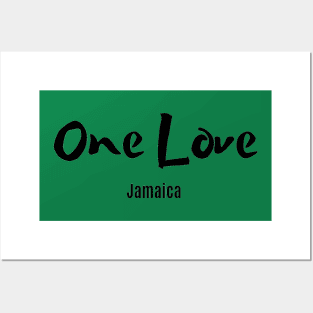 One Love Jamaica Posters and Art